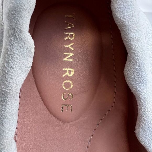 Taryn Rose Gray Suede Kristine Driving Moccasins Size 8B - Picture 8 of 8